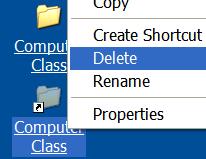 This will remove the words New Folder and put in the name you type all at the same time. b. Click outside the folder name box to set the name. c.