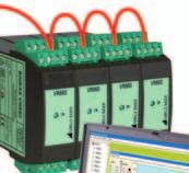 The A00R display and operating module serves commissioning, visualising and parameterising of the controllers on site and also facilitates the safety-oriented management of the whole control
