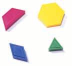 Choose two Pattern Blocks that form a composite shape that tessellates. Make a tessellation to cover a plane. Copy your tessellation onto dot paper. Label each composite shape in your tessellation.