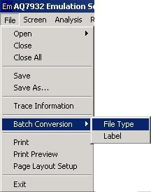 2-5 Saving Files after Converting the File Format by One Operation This section