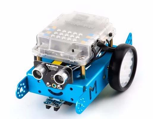 mbot v1.1 - Blue (Bluetooth Version) SKU 110090103 What is mbot? mbot is an all-in-one solution to enjoy the hands-on experience of programming, electronics, and robotics.