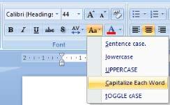 Zoom Bar Screen Tip THE RIBBON The Ribbon was new in PowerPoint 2007 and continues to be used in PowerPoint 2010.