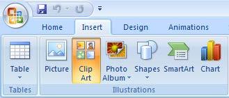 Working with Graphics You can delete an inserted clip or graphic by selecting it and pressing the [Delete]