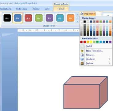 Using Drawing Tools 1. Select the Home or Insert tab. 2. Click the Shapes button and then choose Freeform from the Lines section. 3.