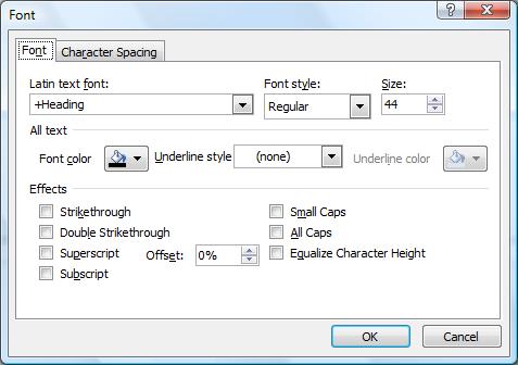 If the cursor is held over a launcher, a ScreenTip displays a description of the dialog box; if the Launcher is clicked, the dialog box will open. NB Not all the groups have launchers.
