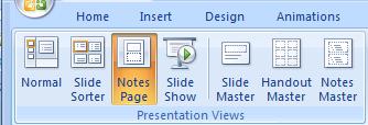You can print notes pages to use as you rehearse or deliver your presentation.