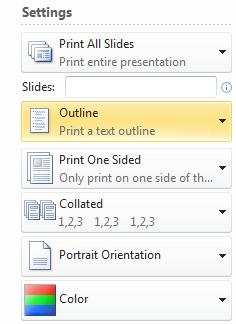 Office button. Click Print. Excel 2007 Excel 2010 Click the File tab Click Print.