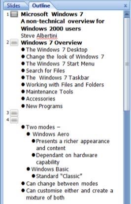 Exploring PowerPoint To the left of the title bar is the Quick Access Toolbar, where you can add or remove, commonly used buttons.