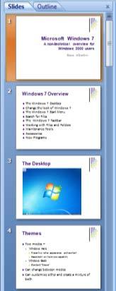 Office Button and Quick Access Toolbar (PowerPoint 2007) In PowerPoint 2010, there is the File tab (also known as Backstage ) that is used to access file related commands.