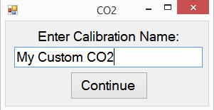 Note, CO 2 is unchecked by default.