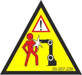 4 Technical data Item 3 Description 4 Danger zone Entering the danger zone of the robot is prohibited if the robot is in