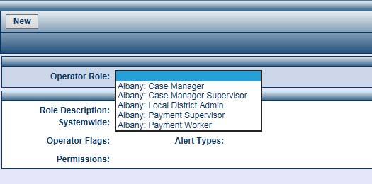 CCTA: Administrator How to Create and Edit Roles and Permissions 1. In the navigation pane, expand the Operator menu, and then click the Roles link. The Operator Roles page displays. 2.