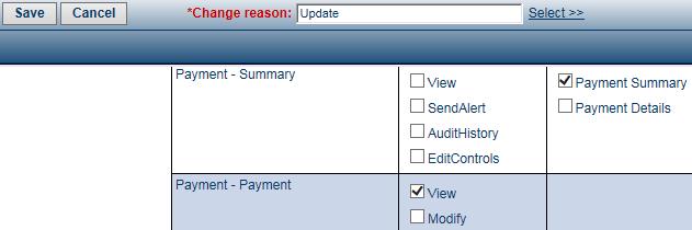 How to Create and Edit Roles and Permissions CCTA: Administrator 7. Click the appropriate change reason radio button, and then click the OK button.
