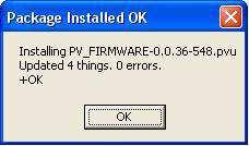 4 Click Check For Updates. 5 Select the following items to update: PV Firmware PV Tune Database PV Software (Update Utility, WinPV, etc.