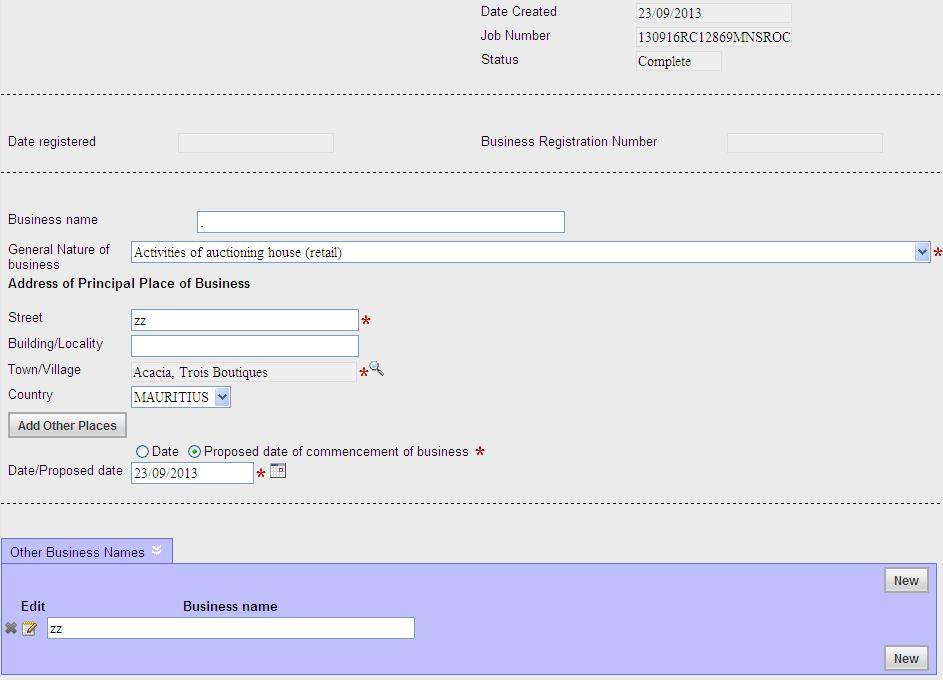 24. How to fill a business registration form? 25.