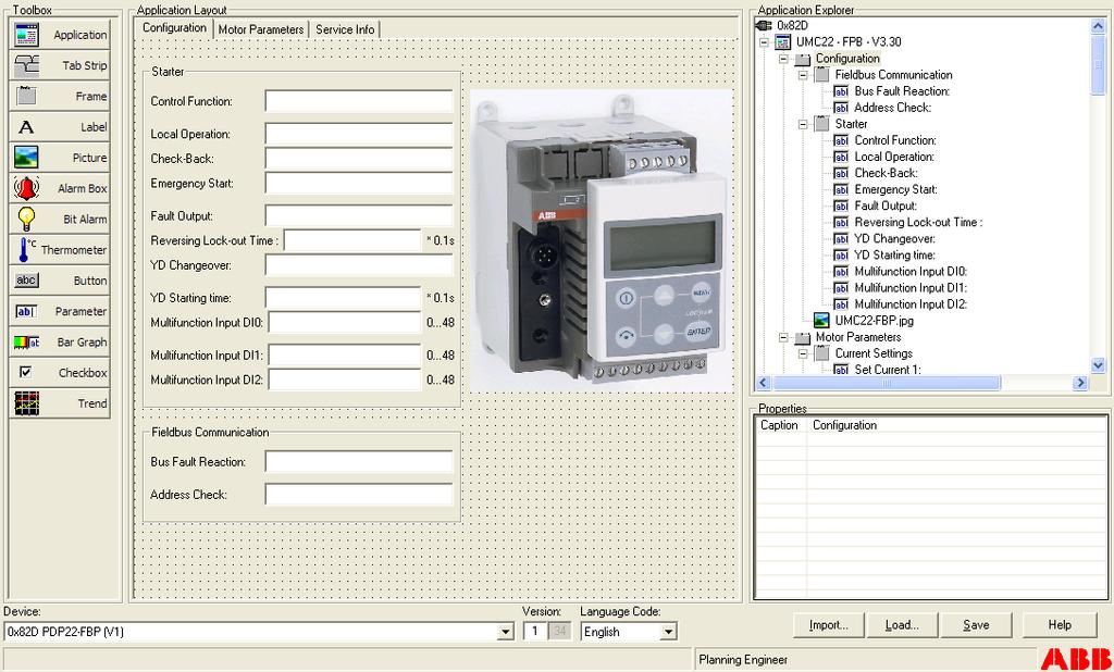 PROFIBUS Application Editor Section 3 PROFIBUS DTM Builder PROFIBUS Application Editor The Application Editor allows customizing the Basic PROFIBUS DTM according to the device requirements.