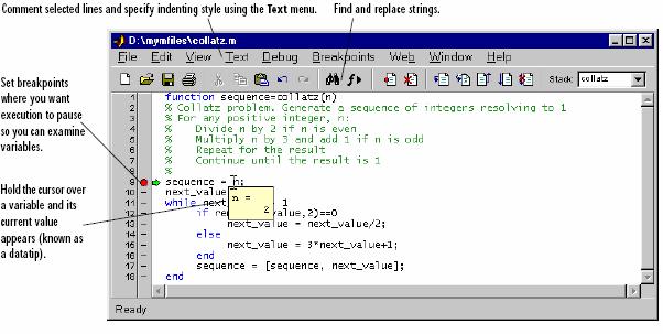 M-files, which are programs you write to run MATLAB functions.