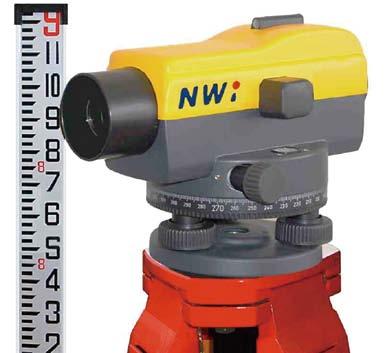 Magnification: 20x 24x 32x Working Range: 150 ft 200 ft 300 ft Leveling Accuracy: 1/16 in 1/16 in 1/16 in @ 75 ft @ 100 ft @ 200 ft NBLP Builder s Auto Level Package