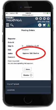 A number will indicate how many orders you have saved. Select the Created Date button to review and finish your order.