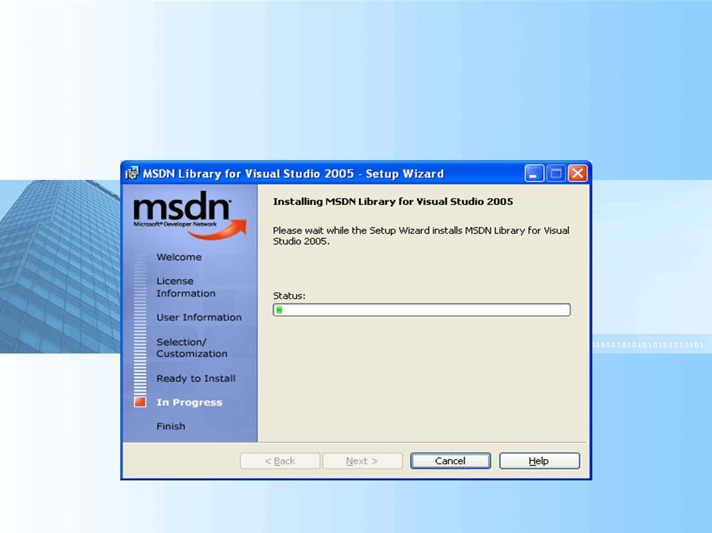 Cách cài đặtvisual Studio.Net -Chọn Install Windows Form programming with VB.Net 2005.