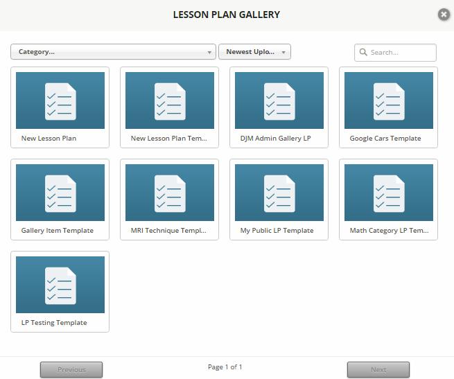 Imprting Frm Lessn Plan Tab After selecting a class, frm the Lessn Plan tab, chse Imprt.