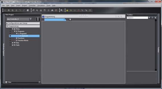 The left pane is called Multiview Explorer, the right pane is called