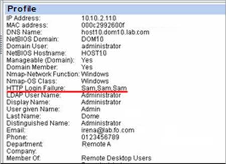 Endpoint User Details The plugin is used to resolve an extensive range of endpoint details, for example the LDAP display name, department name and email addresses.