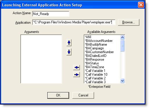 Agent s State Change Notification and Announcement To play a sound file other than WAV file, enter the path of a sound player application that is available on the agent desktop, and append the