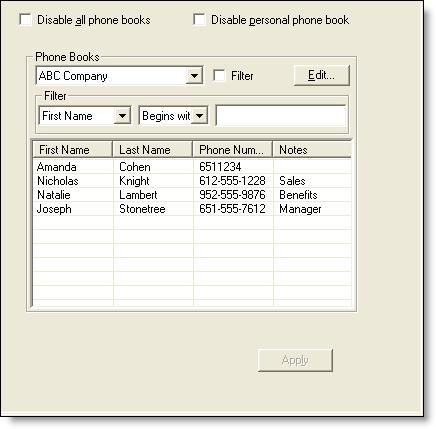 Cisco Desktop Administrator User Guide The global Phone Book window (Figure 14, left) enables you to set up and manage the global phone books that are shared by all agents, and to disable all phone
