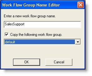 Work Flow Groups CAD Agent Configure the user interface and voice contact work flow, and agent management work flows for agents using Agent Desktop.