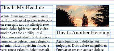 Adobe InDesign CS3 Project 3 guide Using the grid A grid is a series of thin horizontal and vertical lines that overlay your entire page.
