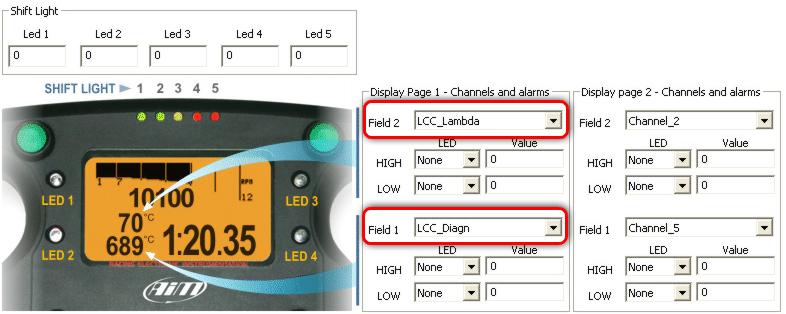 In case of an EVO3 QM, data visualisation is only possible if the logger is connected to a Formula Steering Wheel or to a MyChron3 Dash and displayed channels are set in that display configuration,
