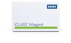 Multi-Technology Credentials iclass Embeddable Card Base Part Number 201 1 Designed to be embedded with an optional contact smart chip module of your choice Enables contact smart chip applications to