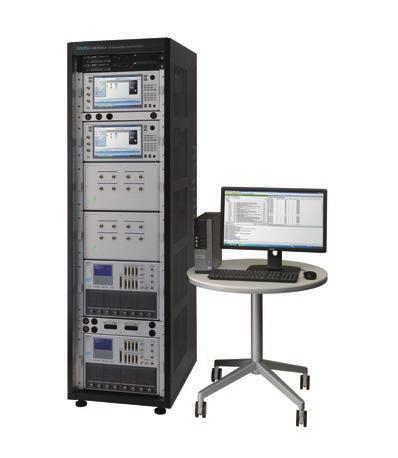 Simple Conformance Test System ME7800L Related Products LTE-Advanced RF Conformance Test System ME7873LA The ME7873LA test system automates RF and RRM tests of mobiles meeting the latest