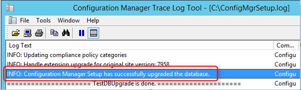 Once Test Database upgrade is successful. Proceed further with Actual upgrade.