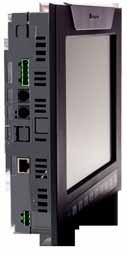 Use Local Expansion Adapters to add up to modules Remote I/O Expansion Use EX-RC adapters to further extend the number of I/Os Application Memory Scan Time Memory Operands Panel Touch screen Cut