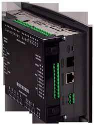 Use Local Expansion Adapters to add up to modules Remote I/O Expansion Use EX-RC adapters to further extend the number of I/Os Application Memory Scan Time Memory Operands Panel Touch screen