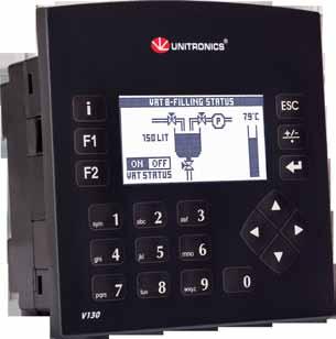 independent loops Recipe programs and data logging via data tables Micro SD card - log, backup, clone & more Function Blocks Palm-size, powerful with built-in black & white LCD.