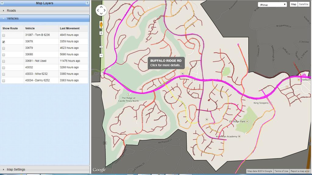 Tracking and Managing Snow Plows With Rollbase Snow Plows (et al) have GPS unit Based on