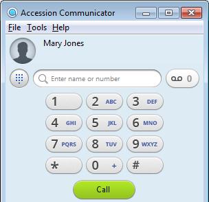 Make a Phne Call: There are several ways t place a call: Use the Dial Pad: click n the dial pad icn and click the number keys t enter the phne number. T place the call, click the green [Call] buttn.