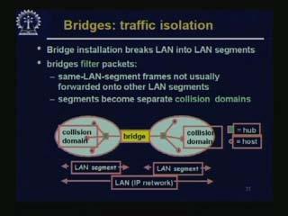 (Refer Slide Time: 36.13) One of the main uses of the spanning tree algorithm is to isolate the traffic, specifically broadcast traffic.