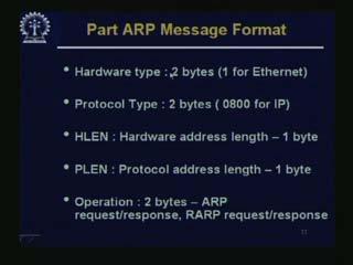 ARP is a low-level protocol that hides the underlying network s physical addressing, permitting one to assign arbitrary IP address to every machine.