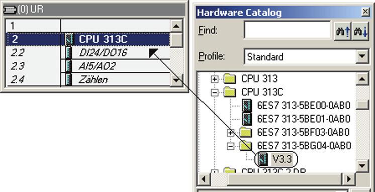 Learning units 3.5 5. Step: Configuring hardware 3.5 5. Step: Configuring hardware Procedure 1. In SIMATIC Manager, click on SIMATIC 300 Station in the left-hand part of the window.