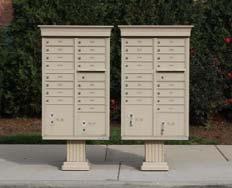 Centralized Mail Delivery Centralized mail delivery equipment can be in the form of any "clustered" type