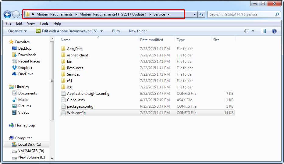 10. Switch back to the IIS Manger window and restart both integreat services under the Sites folder.