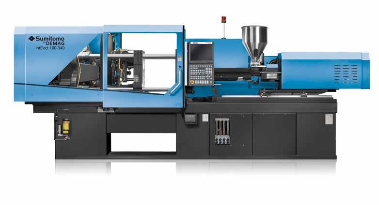 IntElect The precision machine The fully electronic injection moulding machine, IntElect, builds up on the same machine platform as the hydraulic and hybrid machines from Sumitomo (SHI) Demag.