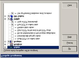 Specific privileges are granted to individual users, using the window shown above. At least two levels of user privileges are available.