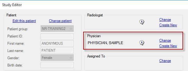 7. If a name is listed for the physician, and it is an additional name form for one of your referring physicians that already has a user account and RIS referring physician record,