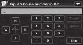In this case, the range of house numbers will be displayed during the last step. 4. Input the State name and press the List button. 8.