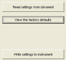 Function Sequence of operations 7.6. Resetting default setting In this case all the settings are deleted, and the default settings are restored.
